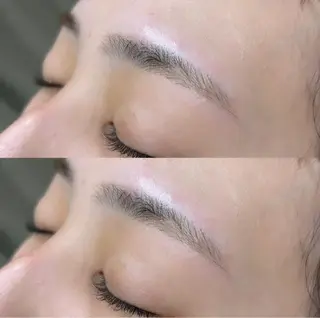 セミロング カラー マツエク・マツパ 🇰🇷レイヤー/ト レンドまつげ🎀ミキのヘアスタイル