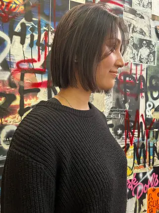 ショート カラー eri kinjoのヘアスタイル