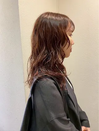セミロング 香山 海斗のヘアスタイル