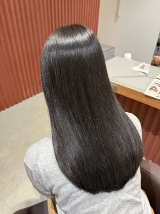 セミロング カラー キラ🌟 艶感color🎀のヘアスタイル