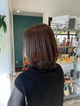 カラー 西 亜佑奈のヘアスタイル