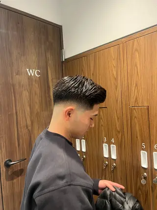 ショート メンズ 渡邉 真也のヘアスタイル
