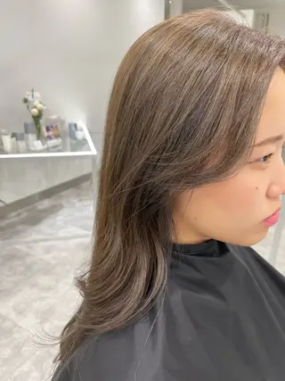 ロング カラー ⭐トレンドカット&カ ラーCocoro🪿のヘアスタイル