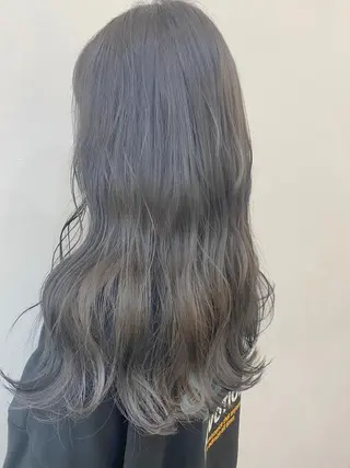 セミロング カラー ビューティービースト 新宿のヘアスタイル