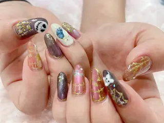 ネイル 前田 りかのネイルデザイン