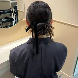 ロング ヘアアレンジ 🫧tomoka 透明感カラー🫧のヘアスタイル