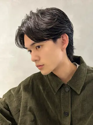 パーマ メンズ メンズ清潔感のプロ 💈メンズパーマ藤田のヘアスタイル