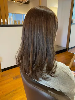 ロング カラー マンツーマンサロン 🤍Tanakaのヘアスタイル