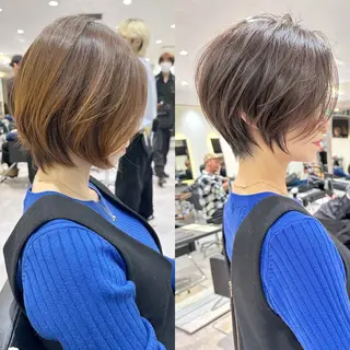 ショート ✨大人ショート専門 カットモデル/銀座のヘアスタイル