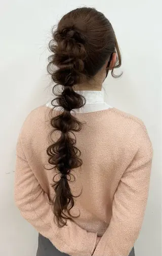 ヘアアレンジ 浪瀧 優季のヘアスタイル