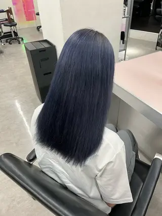 ロング 奥野JAPAN🌈 艶髪カラーのヘアスタイル