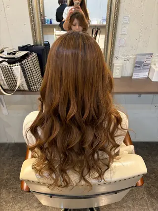ロング 出来 梓のヘアスタイル
