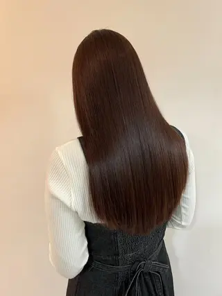 ロング Riko🩶仙台｜ 縮毛×艶髪🫧のヘアスタイル