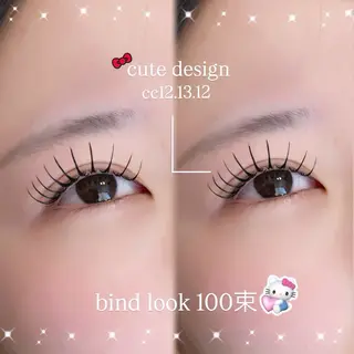 マツエク・マツパ CreBiA🤍 小栗ななかのマツエク・マツパデザイン
