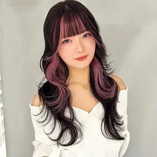 ロング もえな 💋👼🏻のヘアスタイル