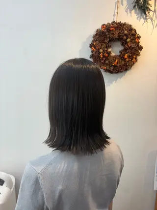 ミディアム hama yukiのヘアスタイル