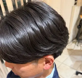 パーマ メンズ むらい ゆいのヘアスタイル