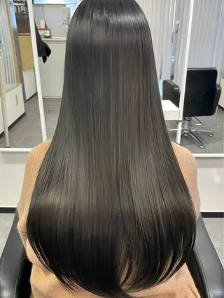 ロング カラー 髪質改善・ 縮毛矯正・清水天空のヘアスタイル