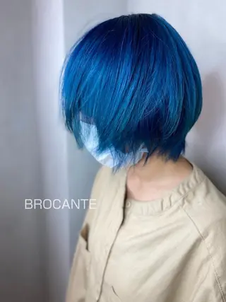 ショート カラー BROCANTE立川 karasawa.nのヘアスタイル