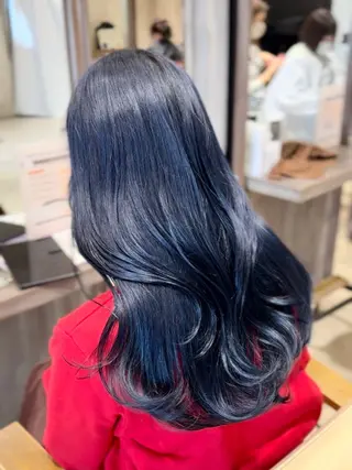 ロング カラー 高槻No.1🇰🇷 韓国ヘア 橋口陽太のヘアスタイル