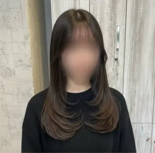 ロング カラー 🩵レイヤー✖︎ 髪質改善🩵リョウヤのヘアスタイル