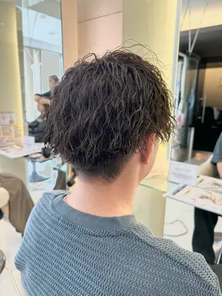 ショート パーマ メンズ リリー /Men's/パーマのヘアスタイル