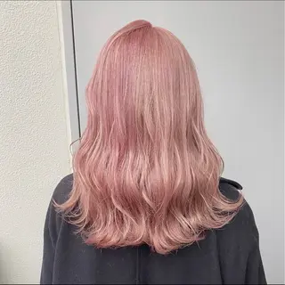 ミディアム 🍀yuria/ハイ トーン/ペールカラーのヘアスタイル