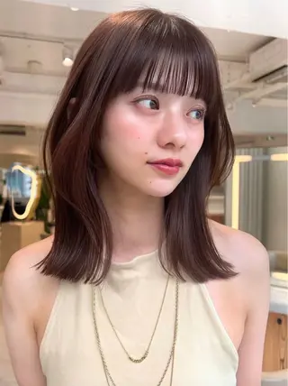 ミディアム juri / 韓国ヘアのヘアスタイル