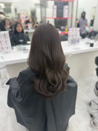 ロング カラー 🥂上品ワンホンヘア 🥂nozomiのヘアスタイル