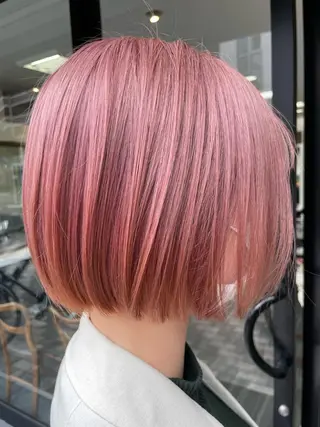 ショート カラー 髪質改善 makiuchiのヘアスタイル