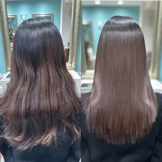 ロング カラー Rely リリーのヘアスタイル