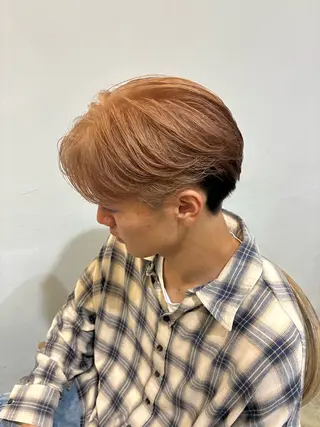 カラー メンズパーマ特化 三宅陸斗のヘアスタイル
