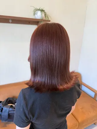 ロング 中村未夢🤍ブリーチ なしダブルカラー🤍のヘアスタイル