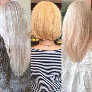 ミディアム カラー 田室和幸 河原町のヘアスタイル