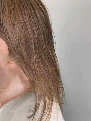 ロング カラー パーマ ボブパーマコテ巻き風 パーマNo1深江秀平のヘアスタイル