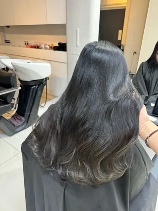 ロング カラー パーマ ヘアアレンジ 💗無料カットモデル 募集中yu-ki💗のヘアスタイル