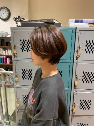 ショート 渡邉 真生のヘアスタイル