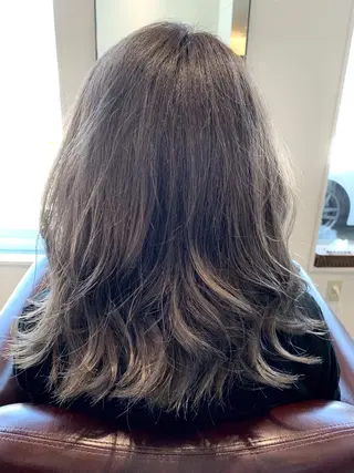 ミディアム HairDesign JAMのヘアスタイル