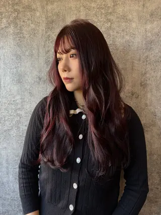 カラー CAPSULE Anjuのヘアスタイル