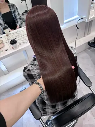 ロング yuka♡/暖色系/ ブリーチなしWカラーのヘアスタイル