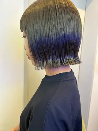 ショート カラー 縮毛矯正/艶カラー/ ikedaのヘアスタイル