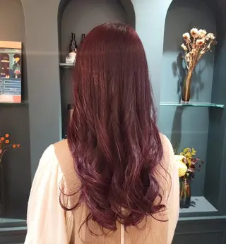 ロング カラー 【メンズ/レディース ✂️】momo🌷のヘアスタイル