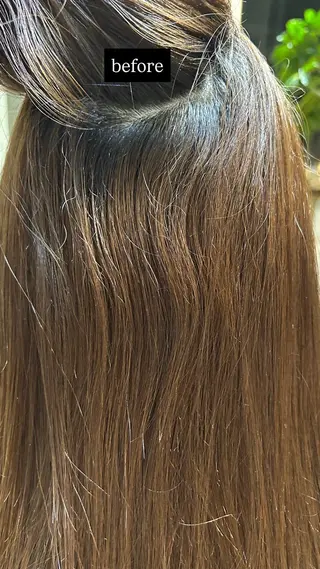 セミロング 渋谷/縮毛矯正✨ 惺虎のヘアスタイル