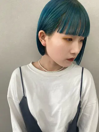 ショート カラー -福岡博多筑紫口- 大津成美のヘアスタイル