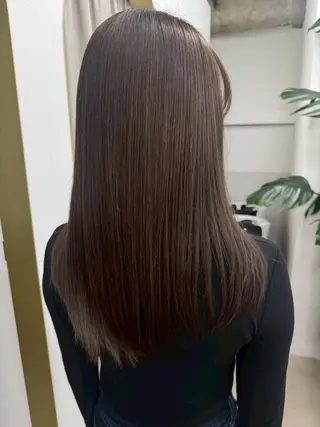 セミロング カラー 初めてでも安心🌟 newi町田✂のヘアスタイル