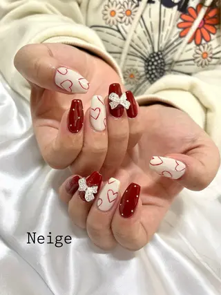 ネイル Neige‪𓂃ai ＊梅津 / 松尾のネイルデザイン