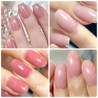 ネイル モチの良さ◉ フィルインネイル♡のネイルデザイン