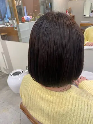 ミディアム 🌻花屋併設🌻濱 幸帆のヘアスタイル
