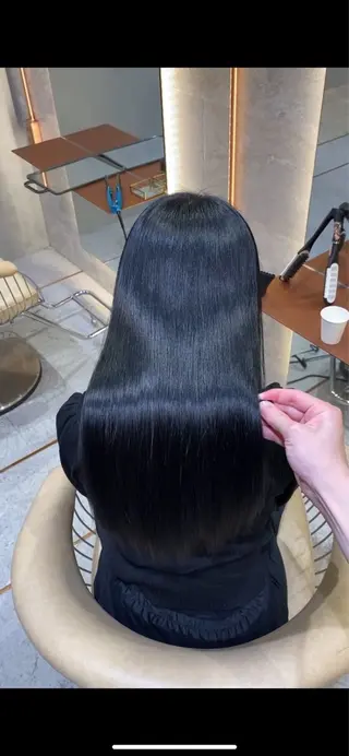 ロング ‎🤍髪質改善‎🤍 レイヤーカット‎🤍のヘアスタイル
