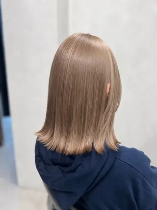 セミロング カラー モテ髪美容師 髪質改善SOMAのヘアスタイル